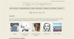 Desktop Screenshot of olgasgraphics.com